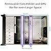 4U Server Chassis Rackmount Server Case; 8X HDD Bays & 3X 5.25 Devices; E-ATX/CEB/ATX Motherboards; Fan: Front 2X 120mm, Mid 3X 120mm, Rear 2X 80mm, Front Panel Lock, Size:16.8X 7.0X 25.0