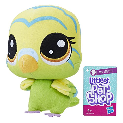 Littlest Petshop- Peluche avec Tête Qui Dodeline Edie Von Keet 15 cm, E0351