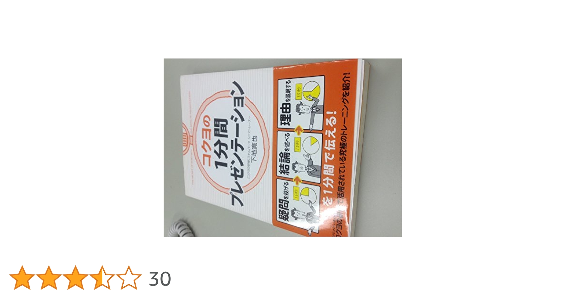 コクヨの1分間プレゼンテーション コクヨの1分間プレゼンテーション | 下地 寛也 |本 | 通販 | Amazon