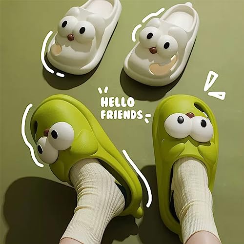 Kissing Slippers, Love Pups Slides, Tongue Kiss Slippers, Cute Funny 3D Big Eye Dog Slippers for Outdoor Indoor4