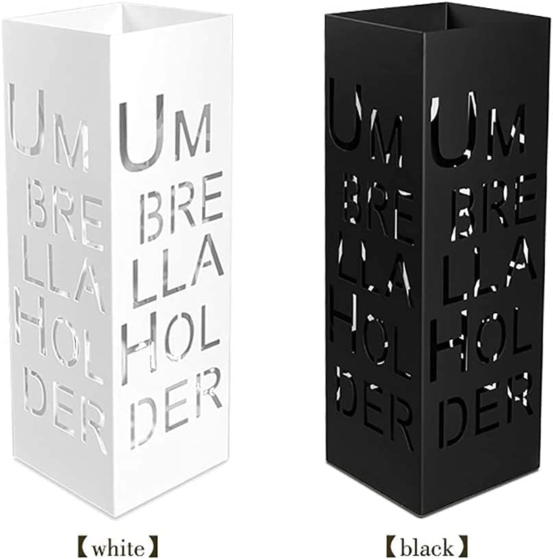 Porte-parapluie rectangulaire en fer pour garder votre salon propre et sec - 7