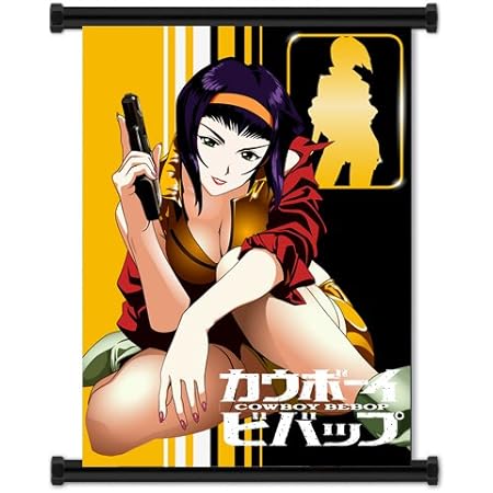 Amazon Com Cowboy Bebop Sexy Anime Girl Faye Valentine Fabric Wall Scroll Poster 16 X21 Inches Prints Posters Prints