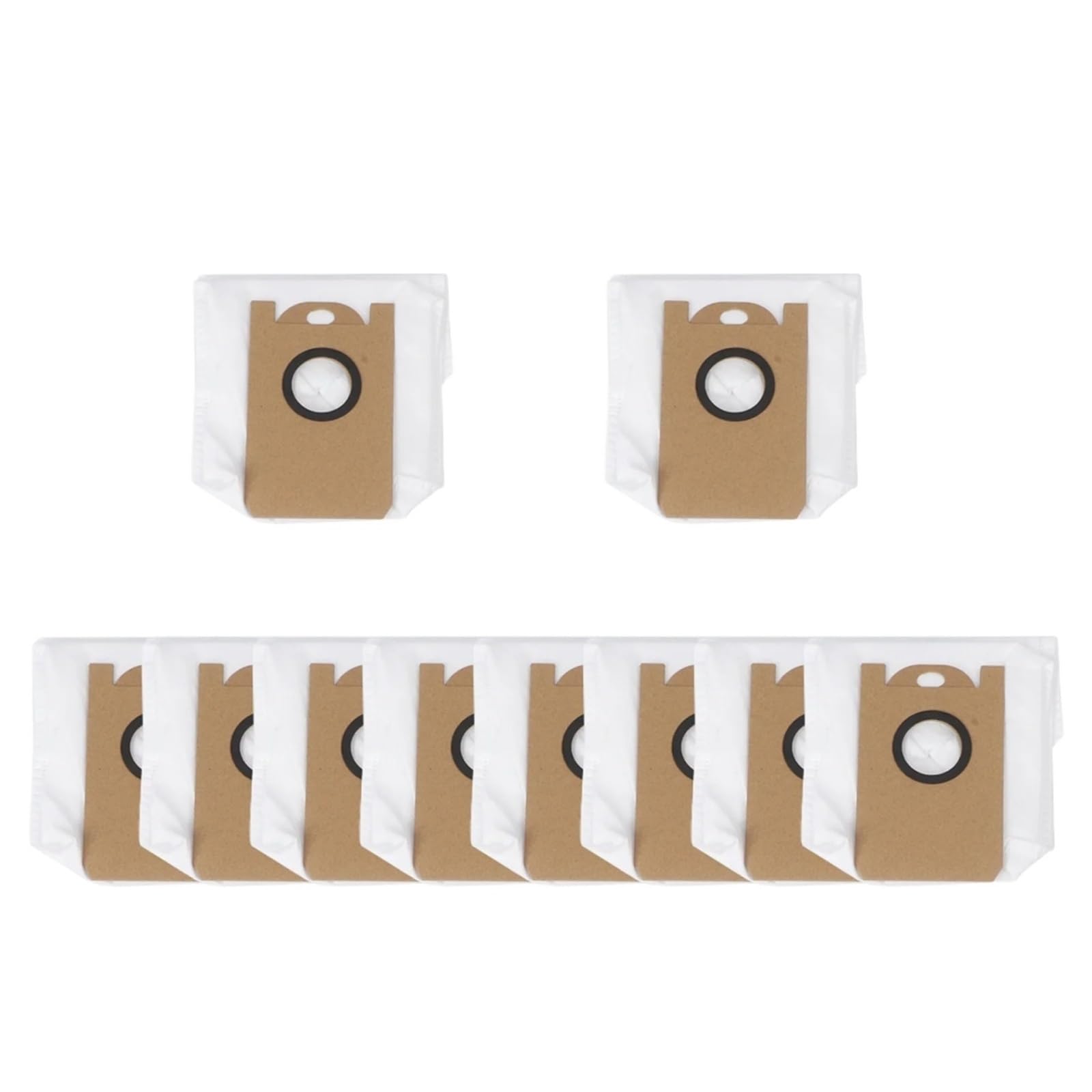 Sacs aspirateur robot Redkey R10 réutilisables filtre poussière tissu rechange lavable