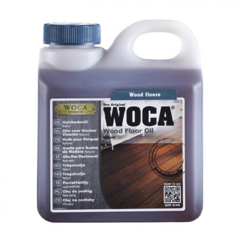 Preisvergleich Produktbild Holzbodenöl Natur 1,0 Ltr. - WoCa Woodcare