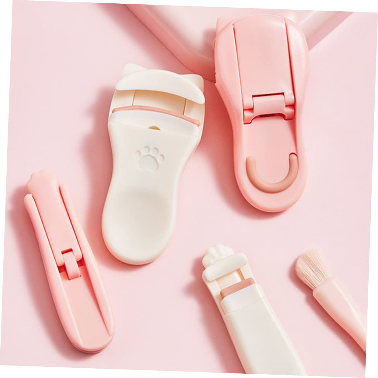 Healeved 10piezas Rizadores De Pestañas Portátiles Curlers De Pestañas Para Maquillaje Profesional Diseño Ergonómico y Efecto