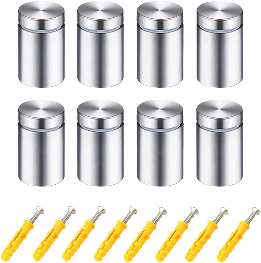 Buy 34 X 1 Stainless Steel Standoff Screws Acrylic Sign Standoff Mounting Hardware Advertising Glass Standoff Nail For Hanging Acrylic Picture Frame Advertise Fixing Screw Pack Of 8 Online In Saint Helena Buy 34 X 1 Stainless Steel Standoff Screws Acrylic Sign Standoff Mounting Hardware Advertising Glass Standoff Nail For Hanging Acrylic Picture Frame Advertise Fixing Screw Pack Of 8 Online In Saint Helena