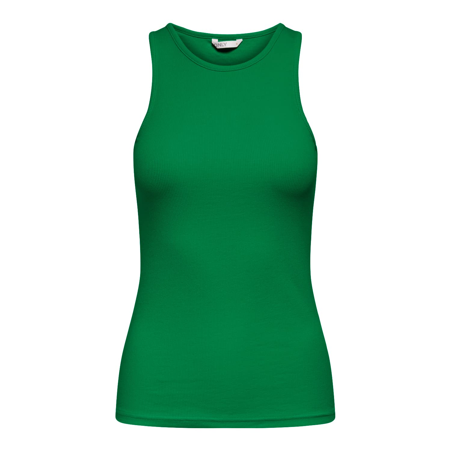 ONLY Women's Onlkenya Rib Tank Top JRS Noos, Jolly Green, S