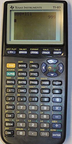 Texas Instruments TI83 Graphing Calculator : Amazon.co.uk: Stationery ...