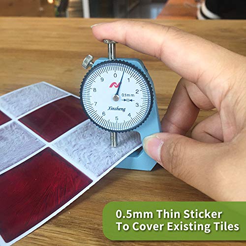 Alwayspon 25 Pcs Self-Adhesive Tile Transfer For Home Decor, Peel And Stick Tile Decal, Water-Proof Backsplash Wall Tile Sticker For Kitchen Bathroom, 4X4Inch #TOP6