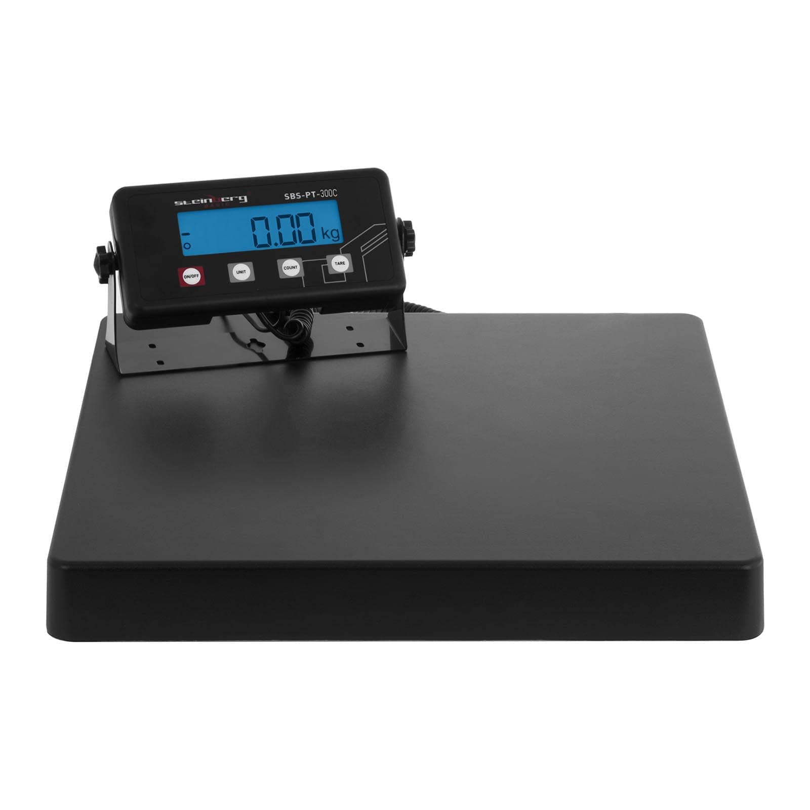 Steinberg System 300 kg Digitale Paketwaage Plattformwaage 40 x 40 cm LCD Display
