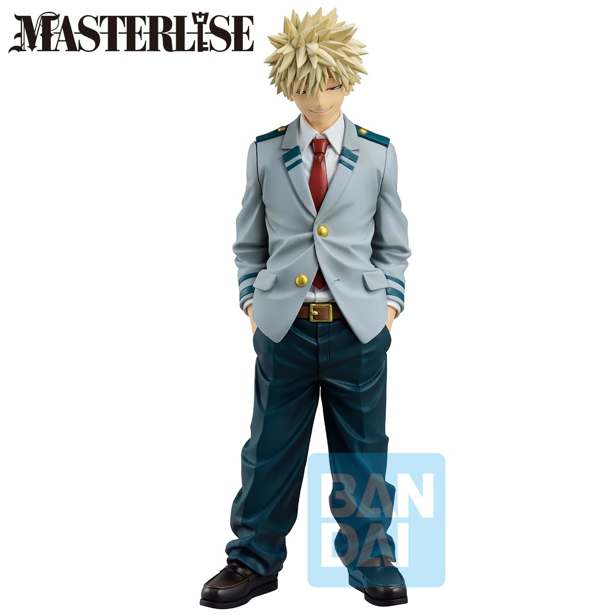 Ichibansho Figurka Katsuki Bakugo My Hero Academia (8th) - U.A. High School 1-A - Masterlise 24 cm IS69069P wielokolorowa - figurka kolekcjonerska - idealna dla fanów anime