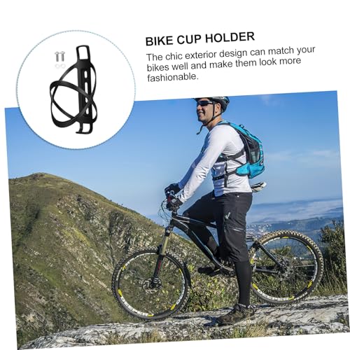 Porte-bouteille pour vélo support léger noir compatible bouilloire vtt