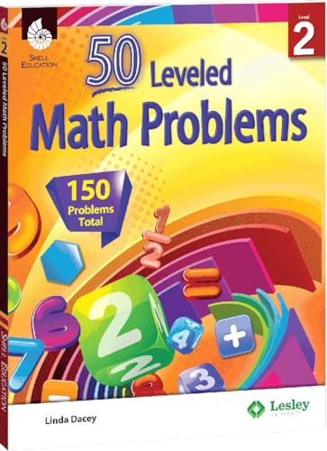 50 Leveled Math Problems Level 2