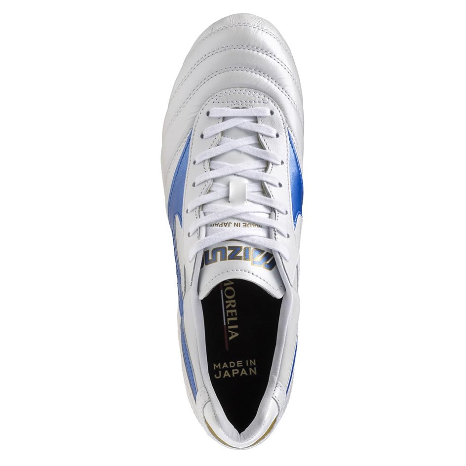 Mizuno Morelia サッカーシューズ ホワイト/ブルー/レッド MIZUNO ミズノ MORELIA SALA JAPAN TF モレリア サラ ジャパン