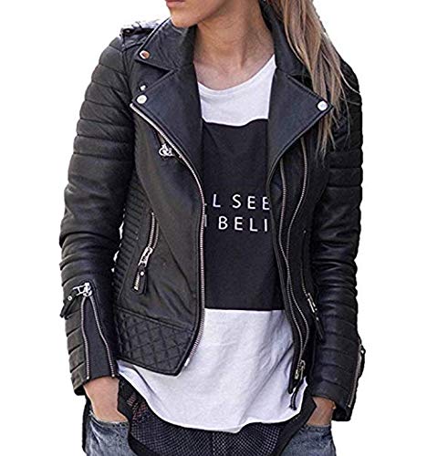 D DOLLY LAMB Lambskin Leather Moto Biker Jacket - Winter Wear