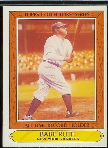 10 Different Babe Ruth Baseball Cards - Mint Condition