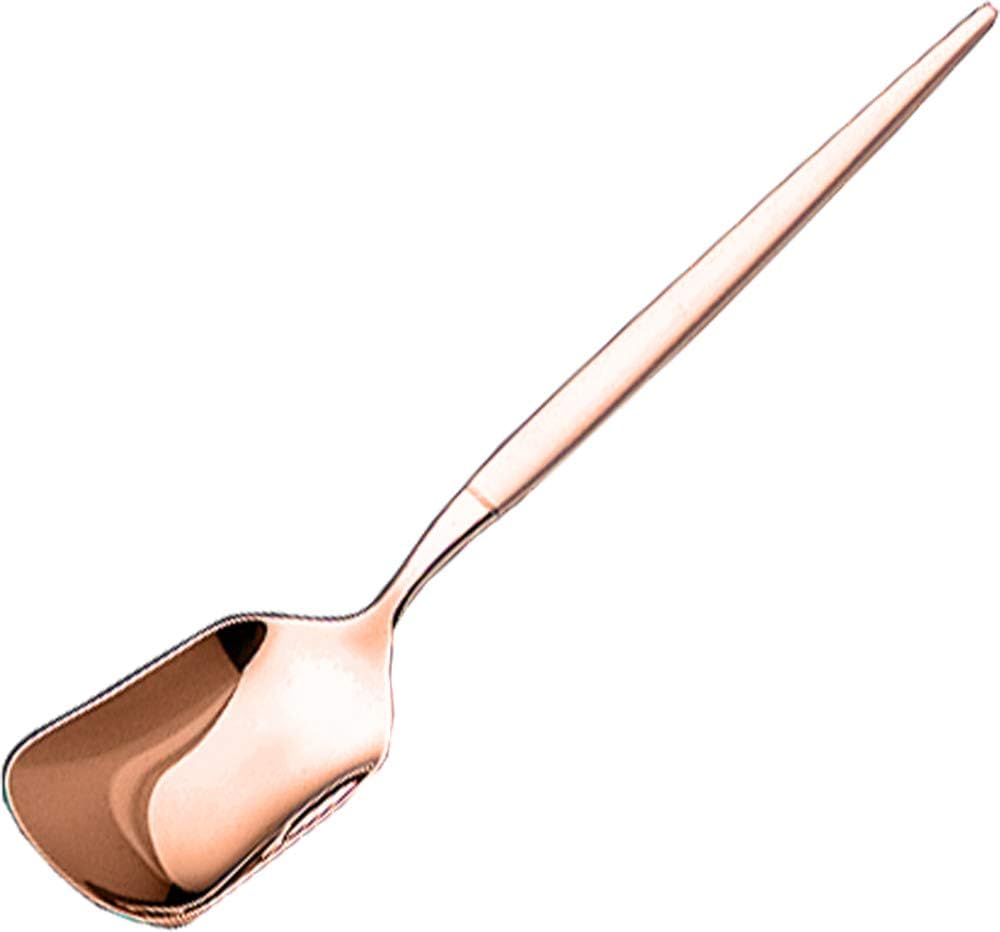 Lucky Wood 0-12507-060 Spoon, Miltoa, Pink Gold, Ice Cream Spoon