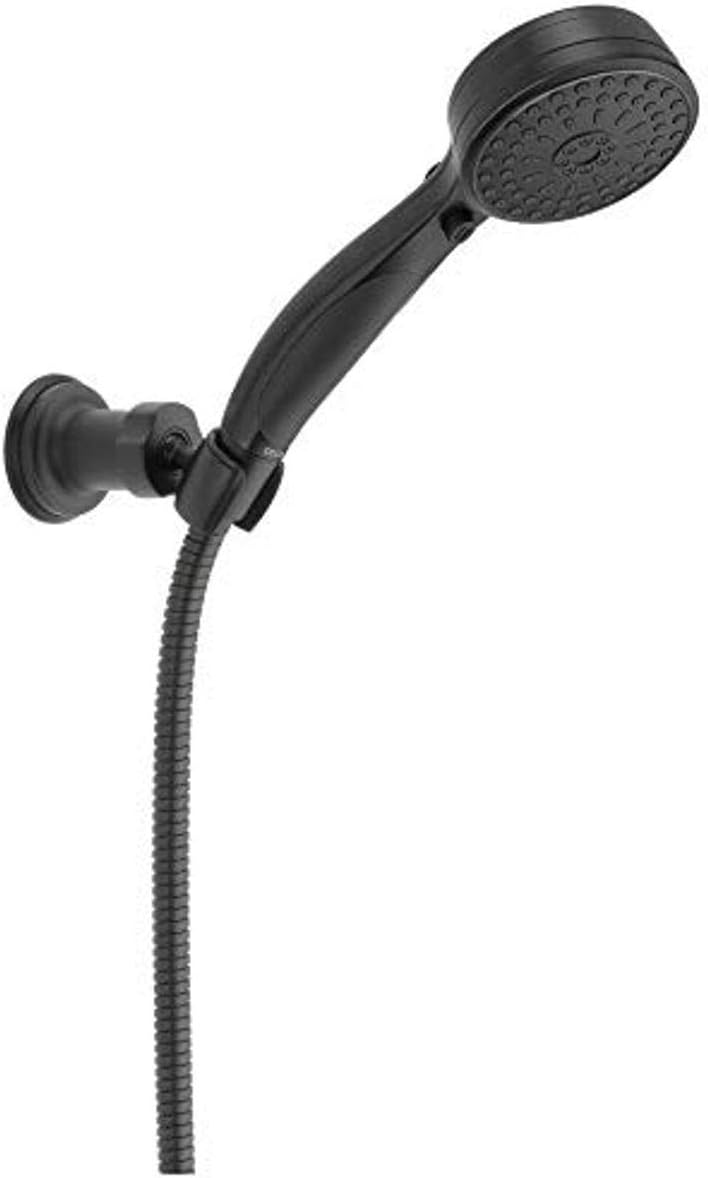 DELTA-FAUCET 55424-BL ActivTouch HS 2.5 GPM Wall Mt 9-Setting Handshower, Matte Black : Everything Else