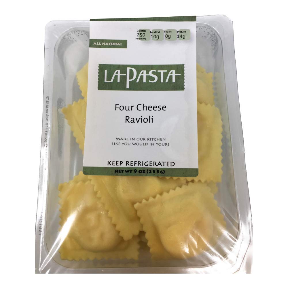 La Pasta Company Four Cheese Ravioli, 9 Oz