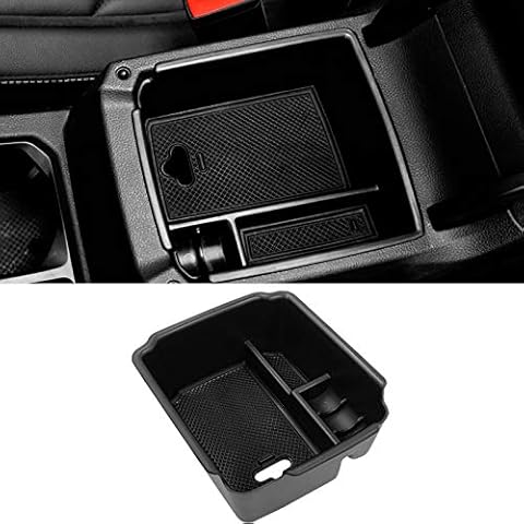 TTCR-II Center Console Organizer Tiguan 2018-2024, for VW Taos Console Organizer Tray 2022-2024, Compatible with Volkswagen Tiguan Console Organizer Taos Cover