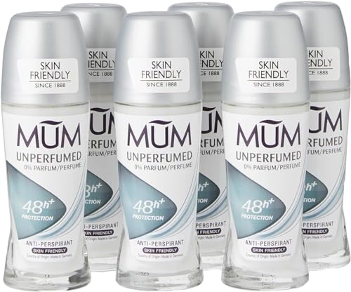 MUM Unperfumed, Desodorante - 6 Unidades