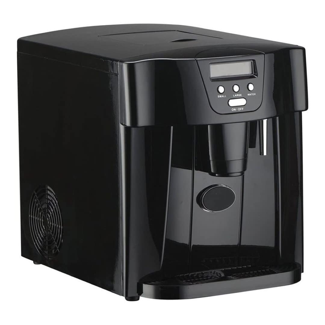 Stalwart DA-ZB10B 2-in-1 Ice Maker Cold Water Dispenser Countertop 12kg/24h 0.6kg bin