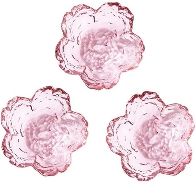 Bowl for Sauce 3pcs Sauce Dishes Glass Dish Bowl Ice Cream Small Dinner Plates Kitchen Supplies