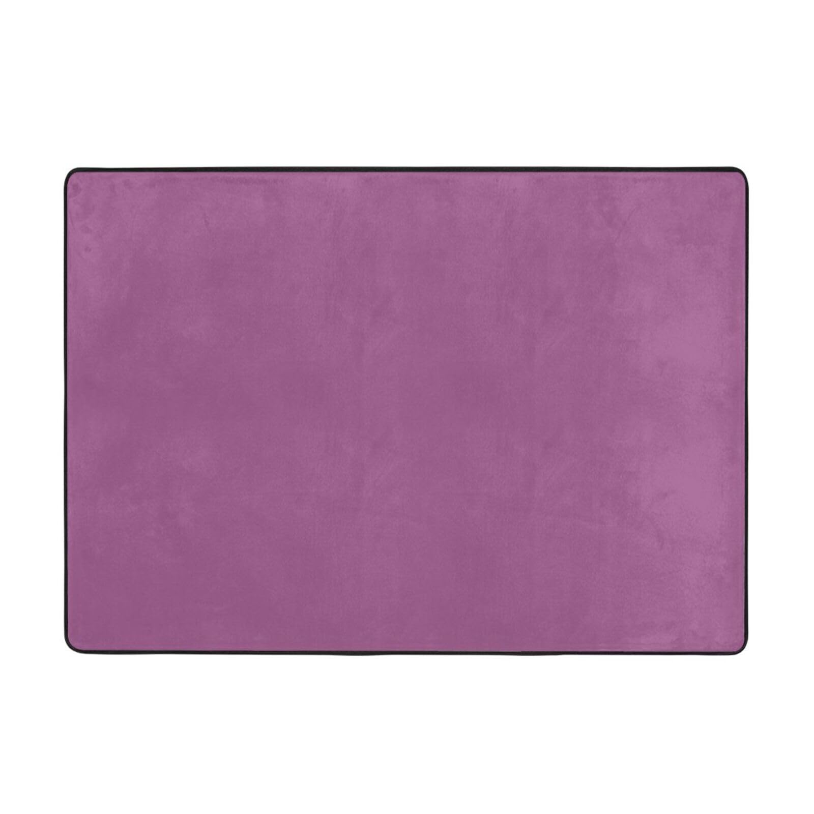 Tapis imprimé violet lentille 203x147 cm grand tapis rectangulaire multi-pièces