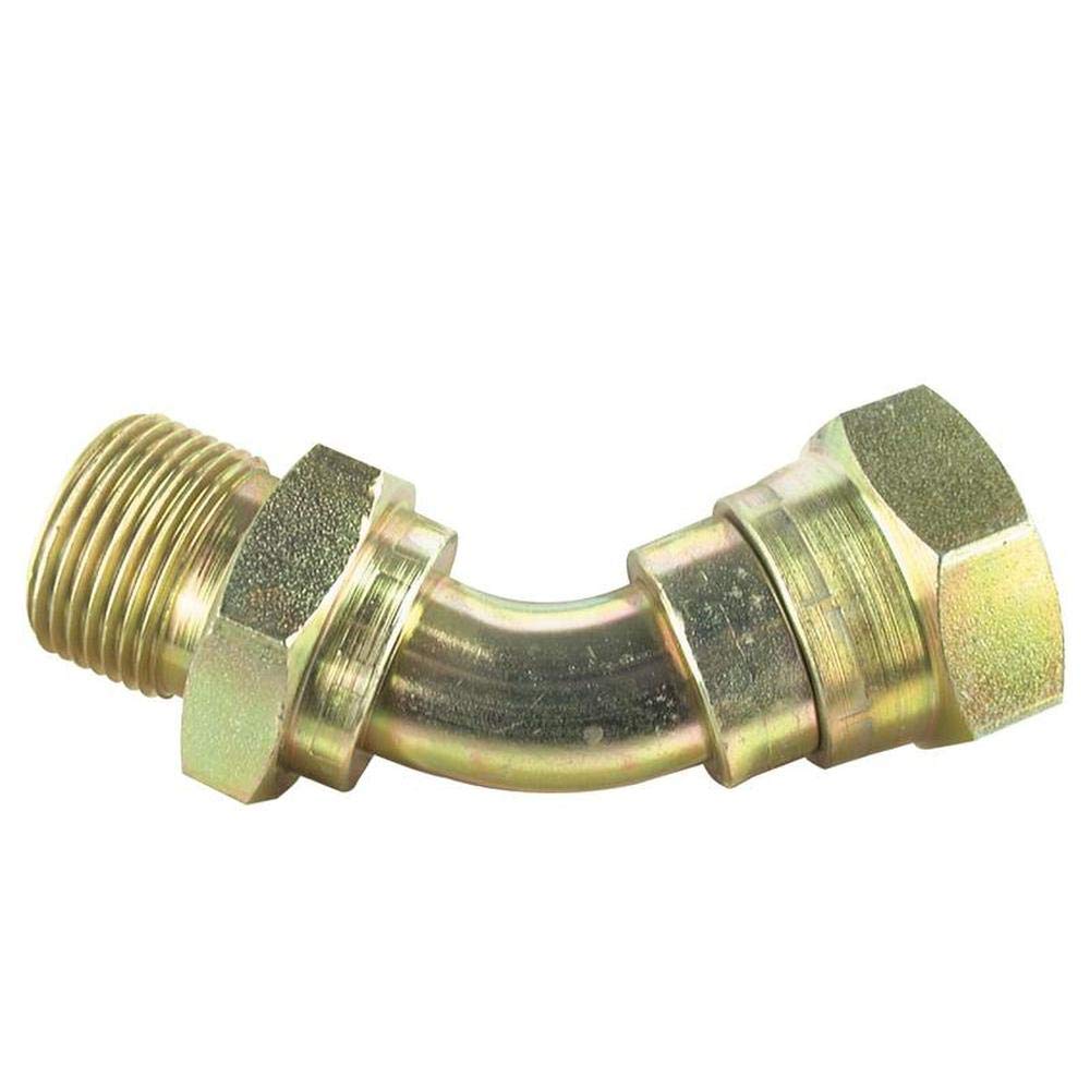 RAParts S.12054 Hydraulic Adapter 1/2BSP male - 1/2BSP 135swept female