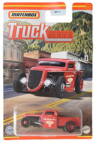 Matchbox '35 Ford Pickup, red 5/12