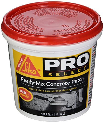 SIKA Corp FBA 472189 1 Qt. Ready-Mix Concrete Patch, 1 Quart, Gray