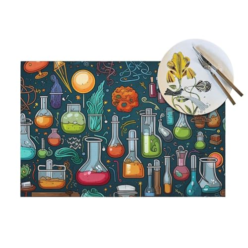 Set de table en vinyle lavable pour protéger des plats chauds - 5