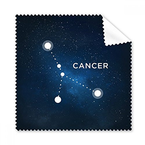Écran de téléphone gras ? Découvrez le chiffon de nettoyage zodiaque Cancer anti-traces 5Pcs