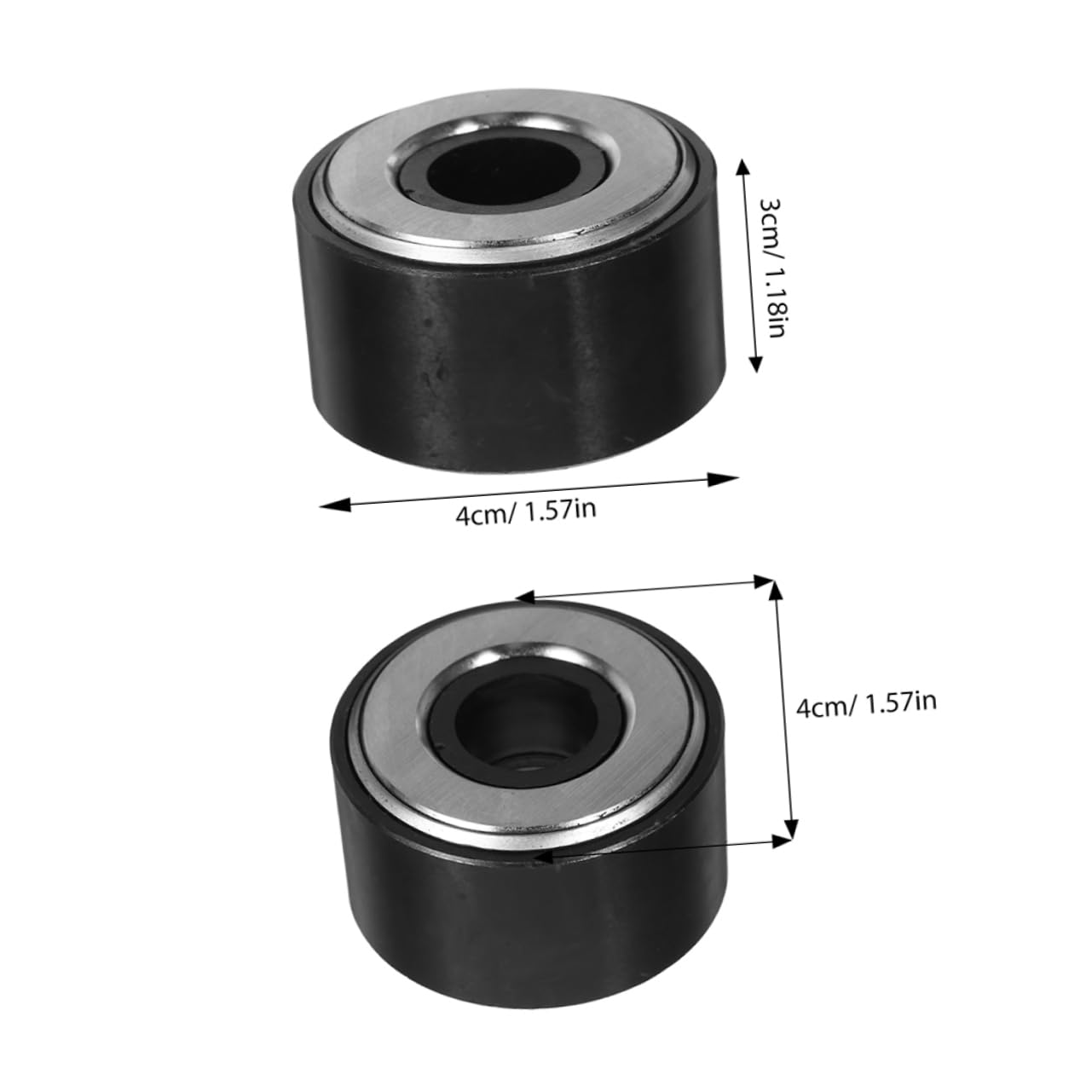 Unomor Versatile Hub Bolt Installer 2 Pieces Wheel Stud Tool for Auto Wheel Modification Accessories