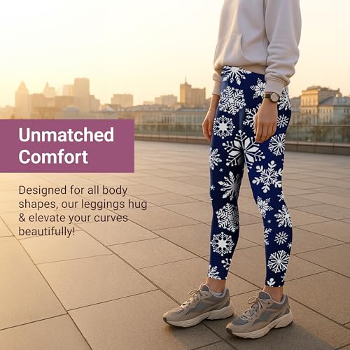 Image of SATINA High Waisted Leggings for Women - Comfortable and Stretchy in Versatile Sizes and Colors