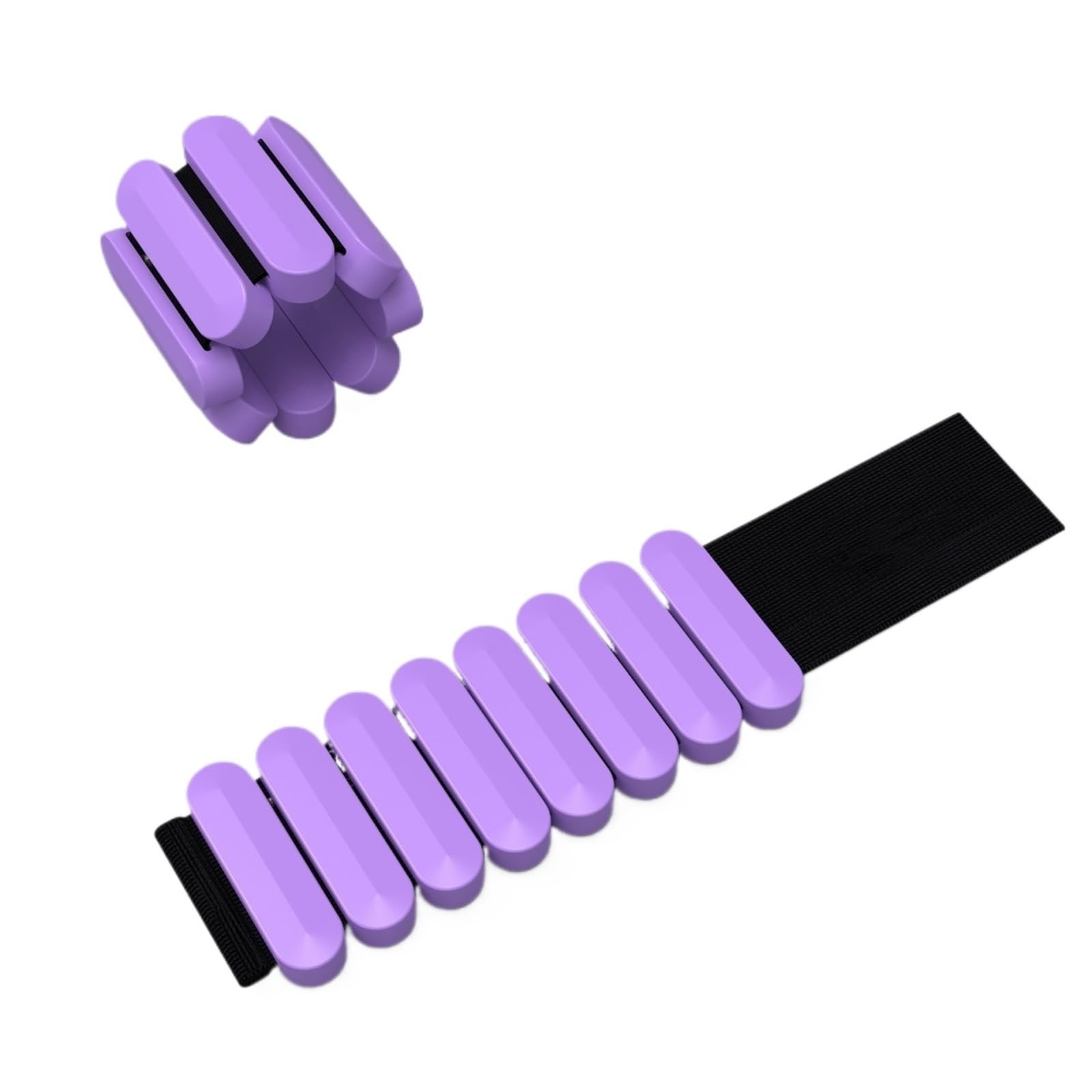 Pesas Para Tobillos 1 par de pesas de tobillo y muñeca de 2 libras for hombres y mujeres, ajustables for brazos y piernas, pulseras con peso for gimnasio en casa, entrenamiento, correr, yoga.