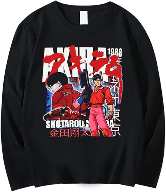 Amazon Co Jp Akira アキラ しま てつお アニメ 漫画 長袖 メンズ レディース Tシャツ 秋服 スポーツ おしゃれ かっこいい ロング丈 無地 大きいサイズ 快適 カジュアル プリント ファッション S ファッション Amazon Co Jp Akira アキラ しま てつお アニメ 漫画 長袖 メンズ レディース Tシャツ 秋服 スポーツ おしゃれ かっこいい ロング丈 無地 大きいサイズ 快適 カジュアル プリント ファッション S ファッション