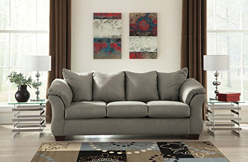 Signature-Design-by-Ashley-Darcy-Casual-Plush-Sofa-Grayish-Brown Signature Design by Ashley Darcy Casual Plush Sofa Grayish Brown