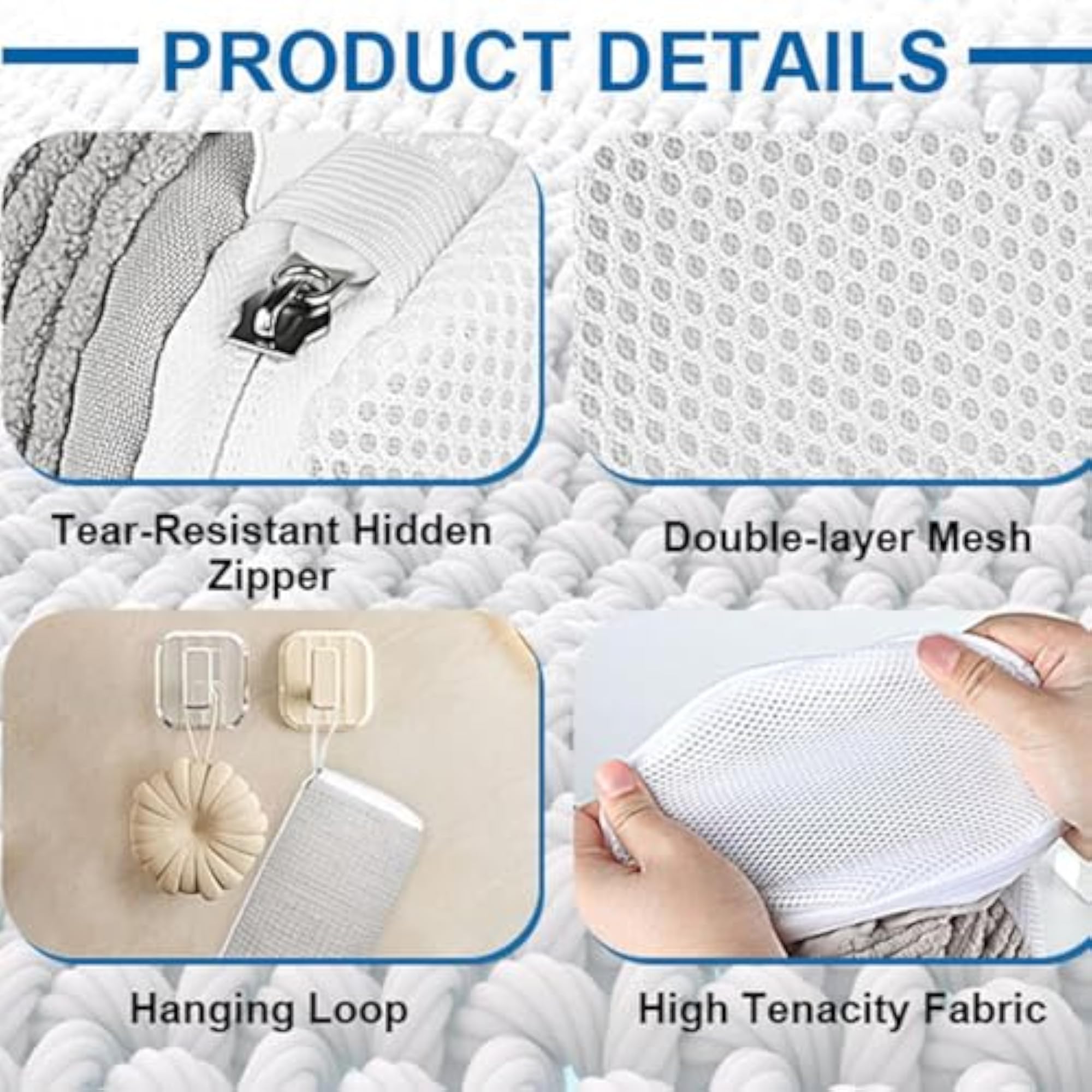 Shoe Washing Machine Bag for Running Shoes, 2Pcs