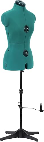 Dritz Sew You Adjustable Dress Form, Small, Opal Green
