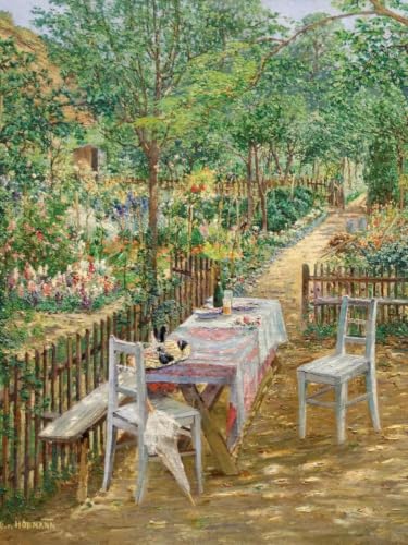 Kit broderie perlée L'Été Au Jardin 40x50cm | Idée cadeau créatif et kit de loisir complet