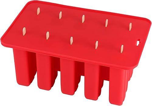 Miniatura 9 de 10 compartimiento sicle s, helado de silicona zer s, reutilizable, para helado casero, pudín