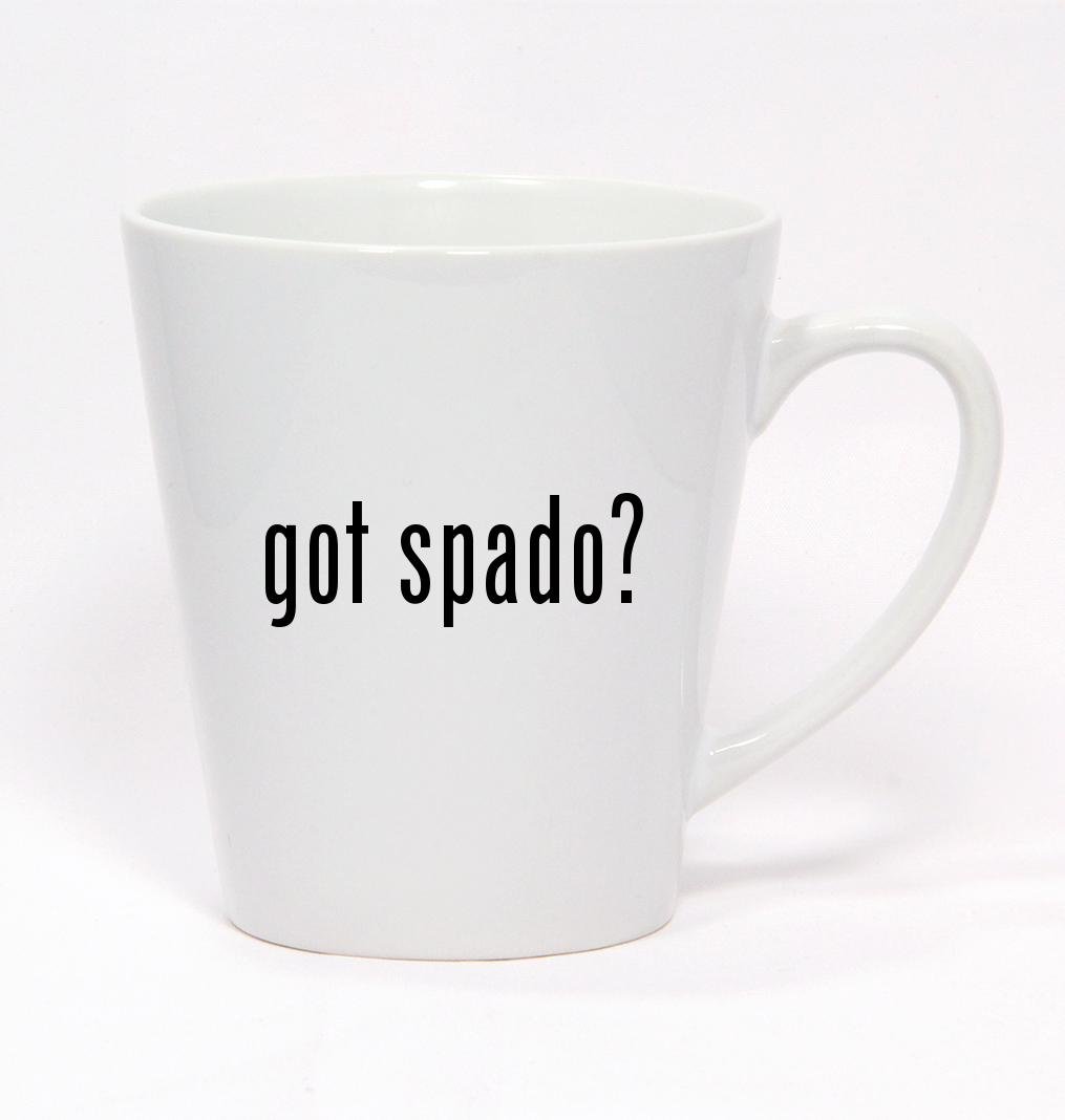 got spado? - Ceramic Latte Mug 12oz