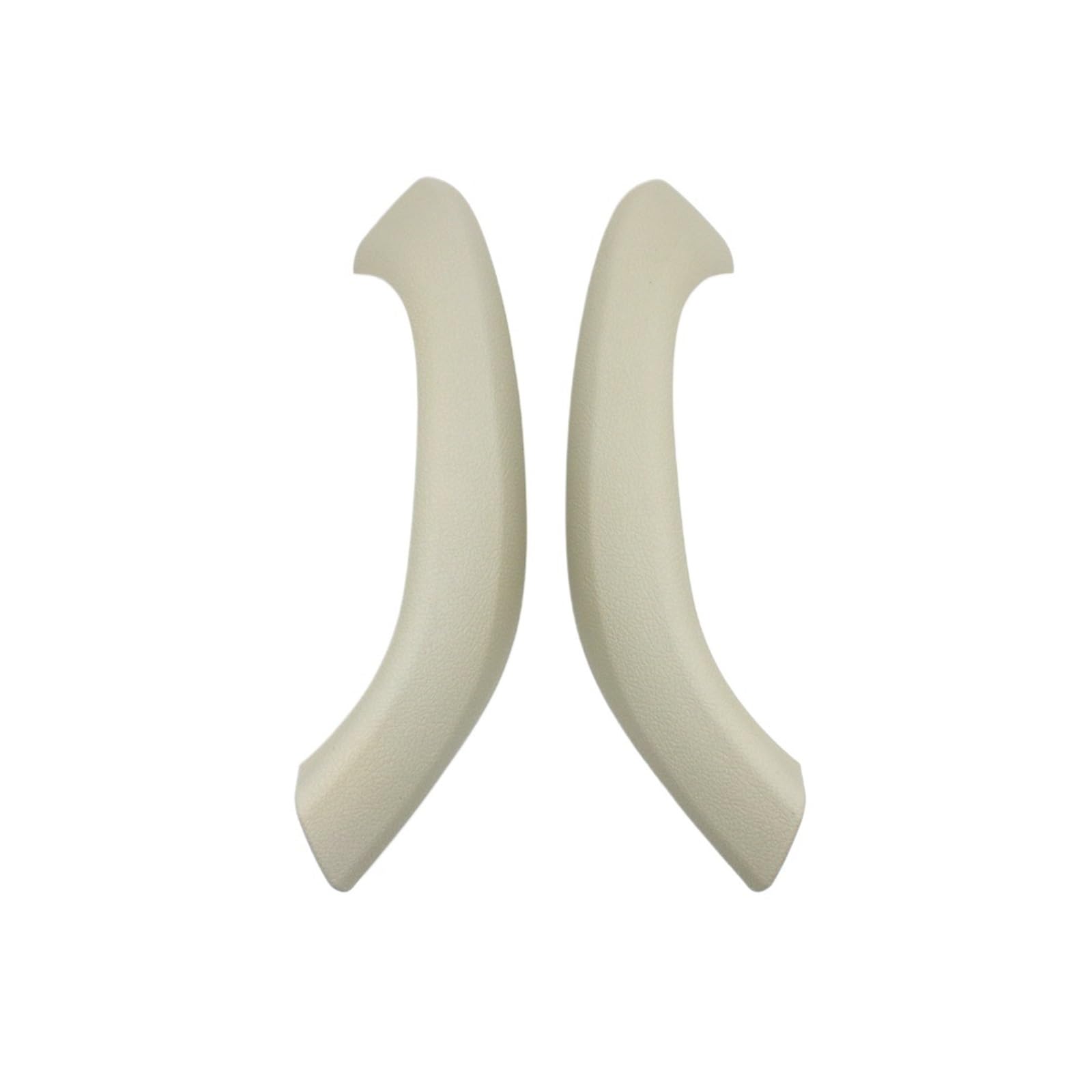 2/4PCS Interior Door Left Right Pull Handle Outer Cover Trim Replacement,Compatible With BMW X1 X2 F48 F49 F39 2016-2020(Oyster 2PCS Set)