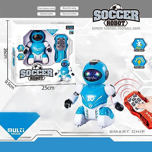 Image of Magicwand Soccer Playing Programmable Dancing & Walking Robot for Kids with Lights