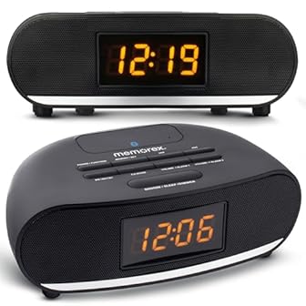 Memorex Radio Digital Alarm Clocks