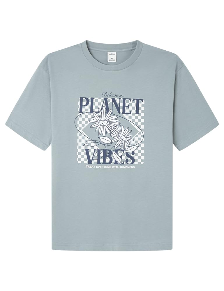 SPRINGFIELD Men's T-Shirt, Regatta Blue, M