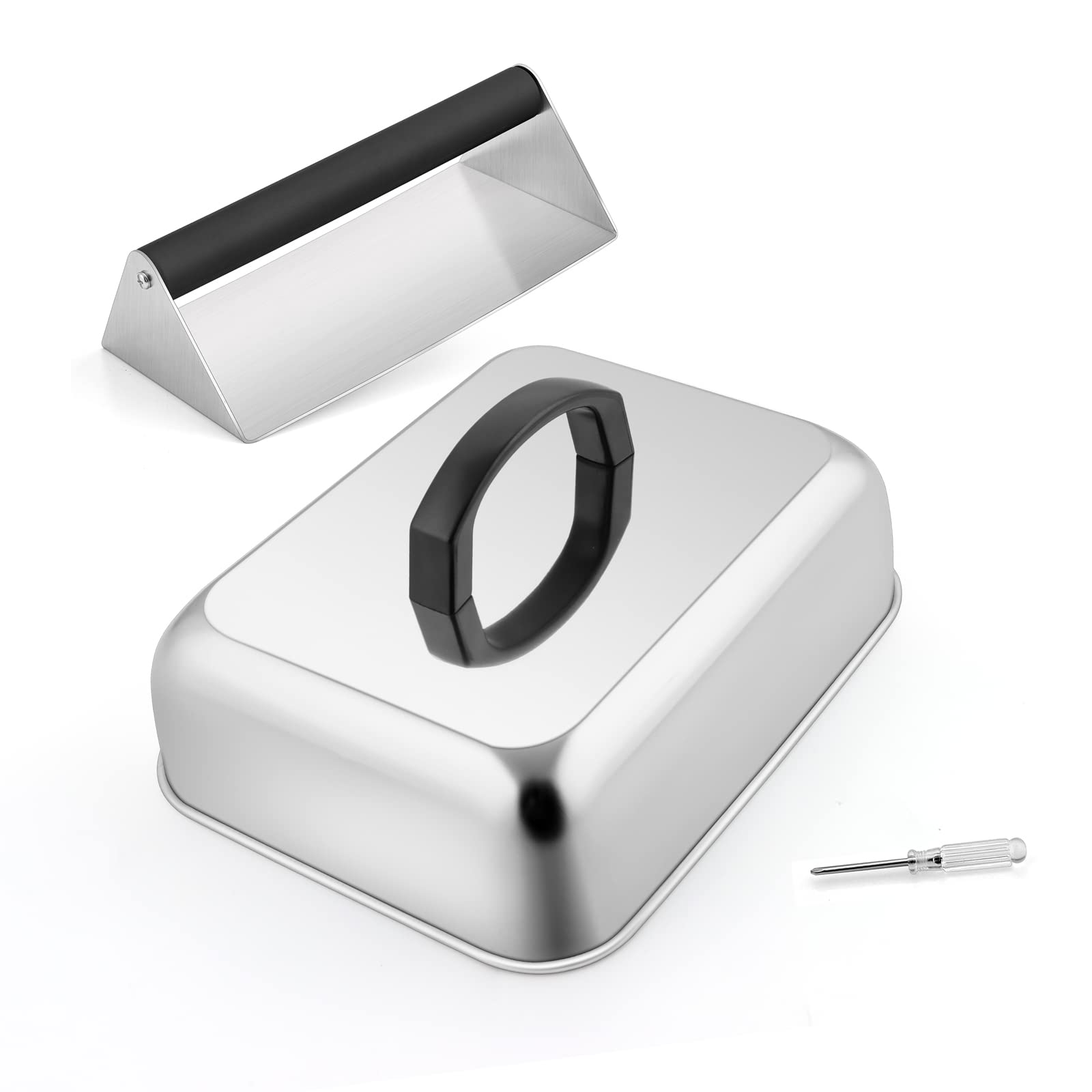 HaSteeL 23cm Melting Dome & Rectangular Press (Melting Dome & Metal Press)