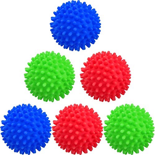 6 Pieces Laundry Drying Balls, Reusable Dryer Balls, Replace Laundry Drying Fabric Softener