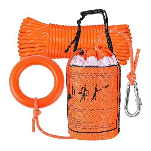 Corde de lancer et dispositif de flottaison jetable pour sauveteurs